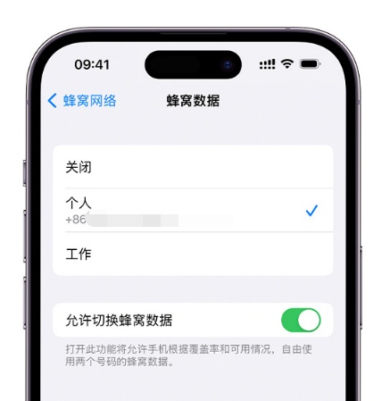 巴音郭楞苹果维修服务分享如何在iPhone上使用双卡 